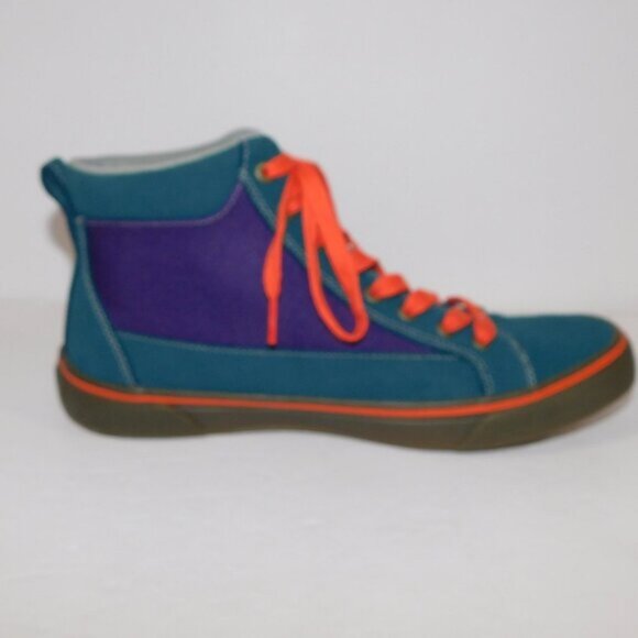 Eddie Bauer Unisex STORM SNEAKER shoe Boot Mens 10.5 / Womens 12 Blue Purple - Picture 7 of 9